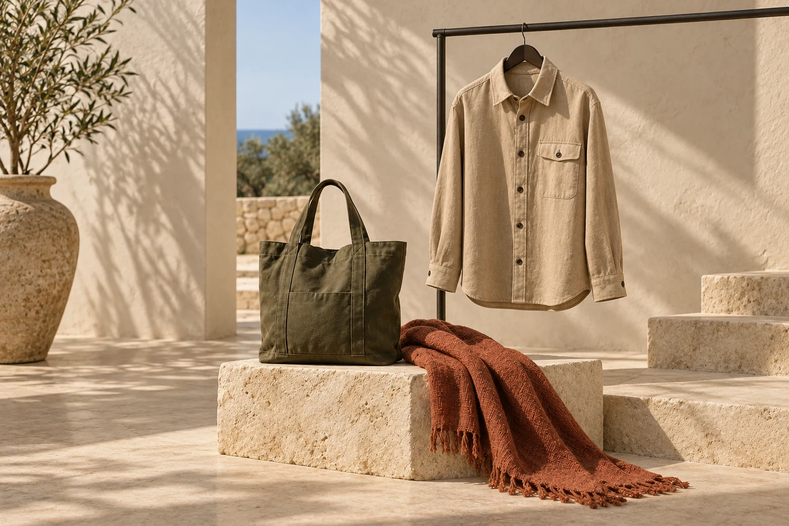 Generated product photograph of the fictional SUDA collection