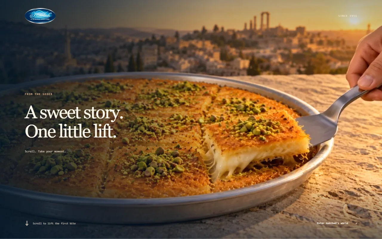 Habibah Sweets — صورة حقيقية من الموقع 2