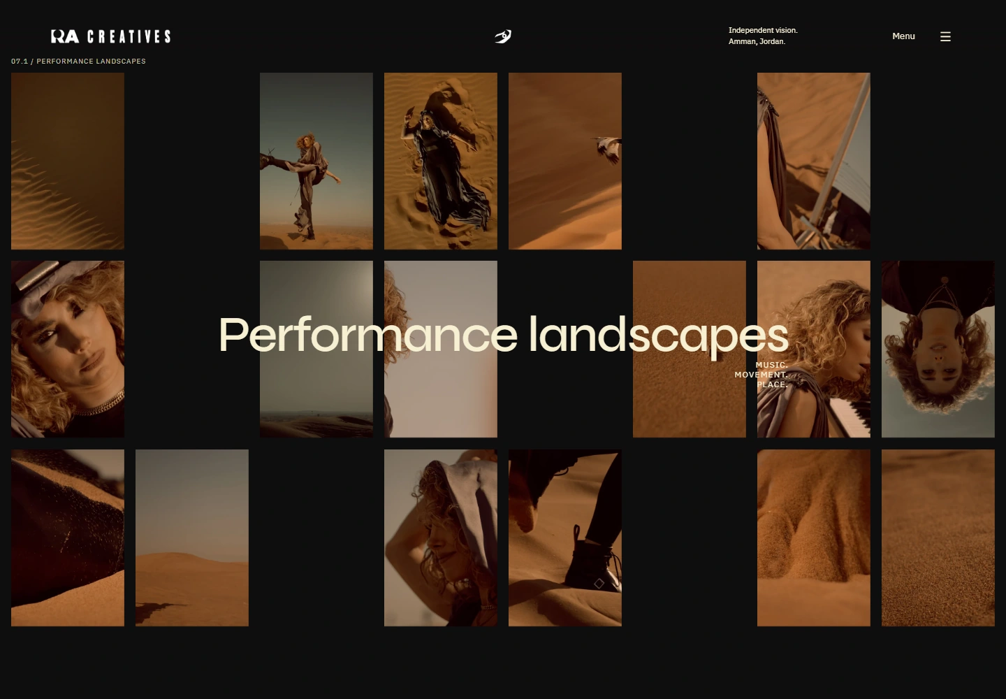RA Creative House — موقع حقيقي من تصميم وتنفيذ أحمد رصاص